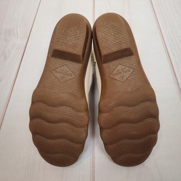 Sperry Syren Gulf Duck Rain Boot White 7 - Picture 7 of 14